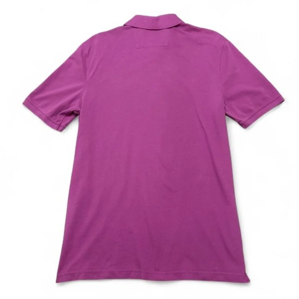 Banana Republic Pink Polo Goft Pickleball Performance Elephant Shirt Size M